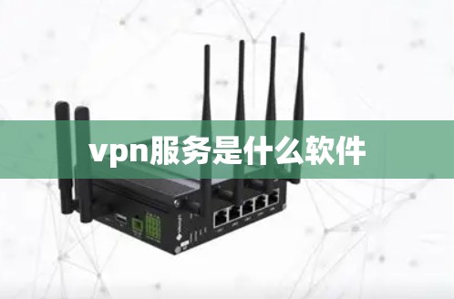 vpn服务是什么软件